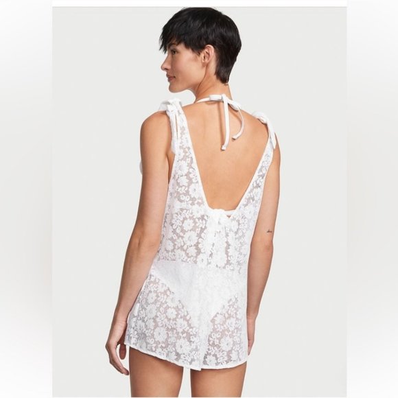 NWT Victoria's Secret Crochet Lace Swim Cover Up - Picture 2 of 5
